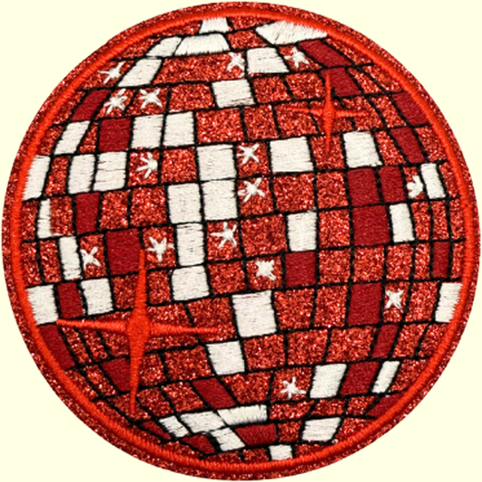 Red Disco Ball