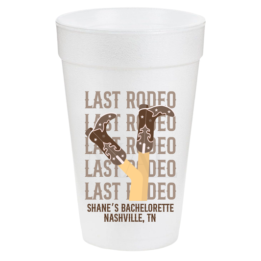 Last Rodeo Stacked 20oz Cups