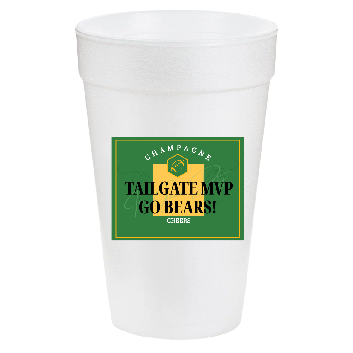 Bears Tailgate MVP 20oz Cups