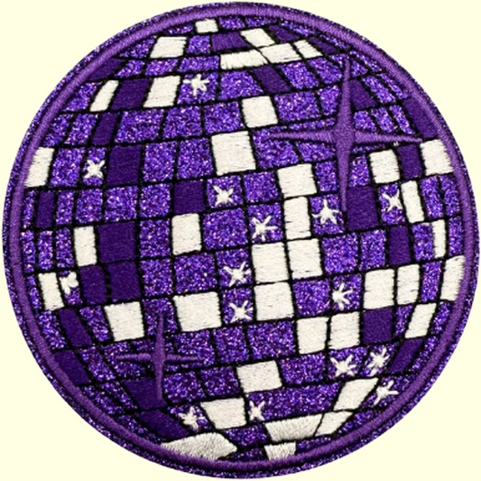 Purple Disco Ball