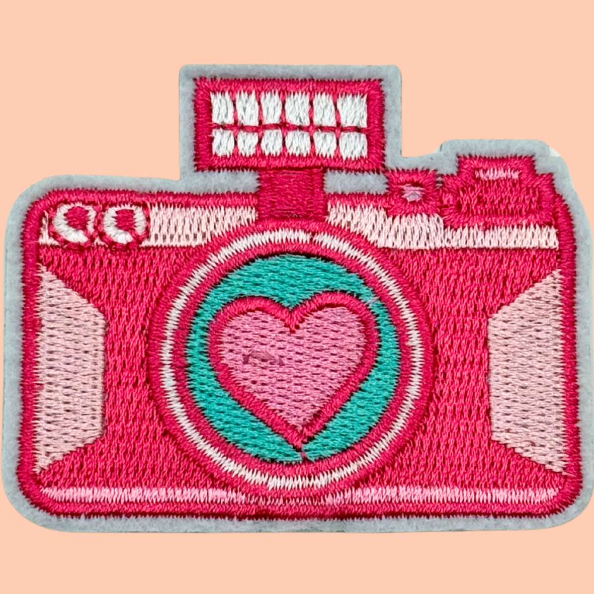 Pink Camera w Heart
