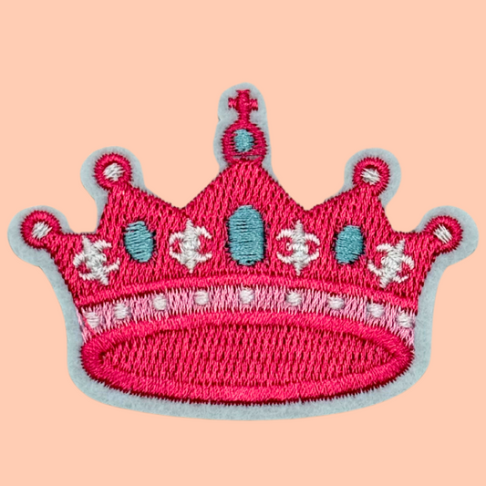 Pink Crown w Turquoise