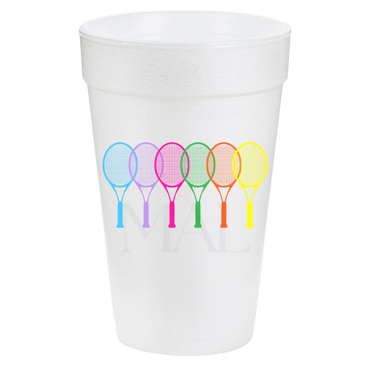 Tennis Racquets 20oz Cups