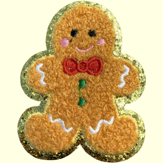 Gingerbread Man trimmed in Gold