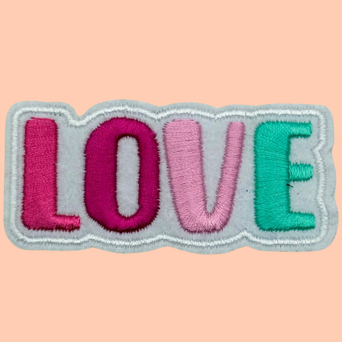 Pink & Turquoise Love Letters