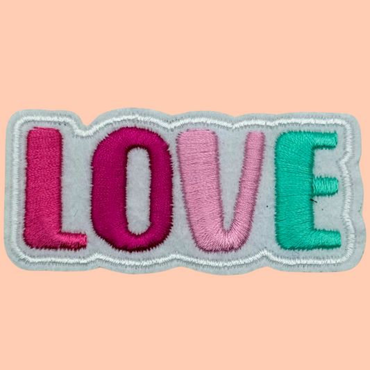 Pink & Turquoise Love Letters