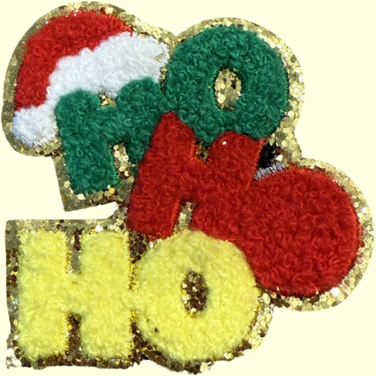 Ho Ho Ho Trimmed in Gold