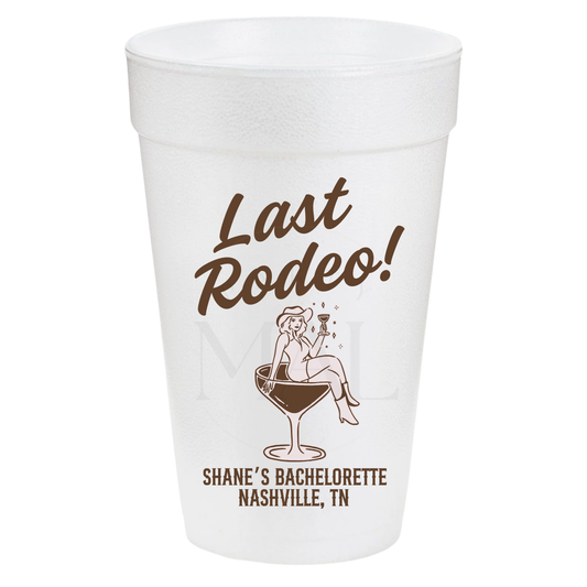 Last Rodeo 20oz Cups