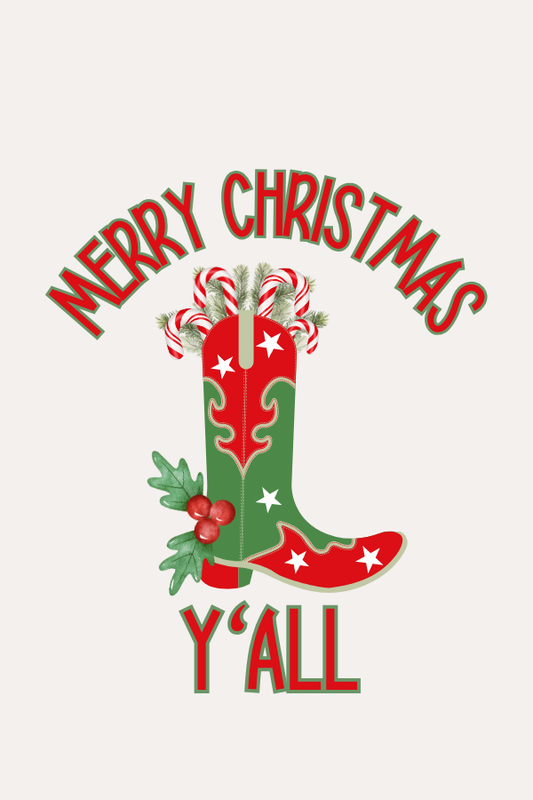 Merry Y'all Tag