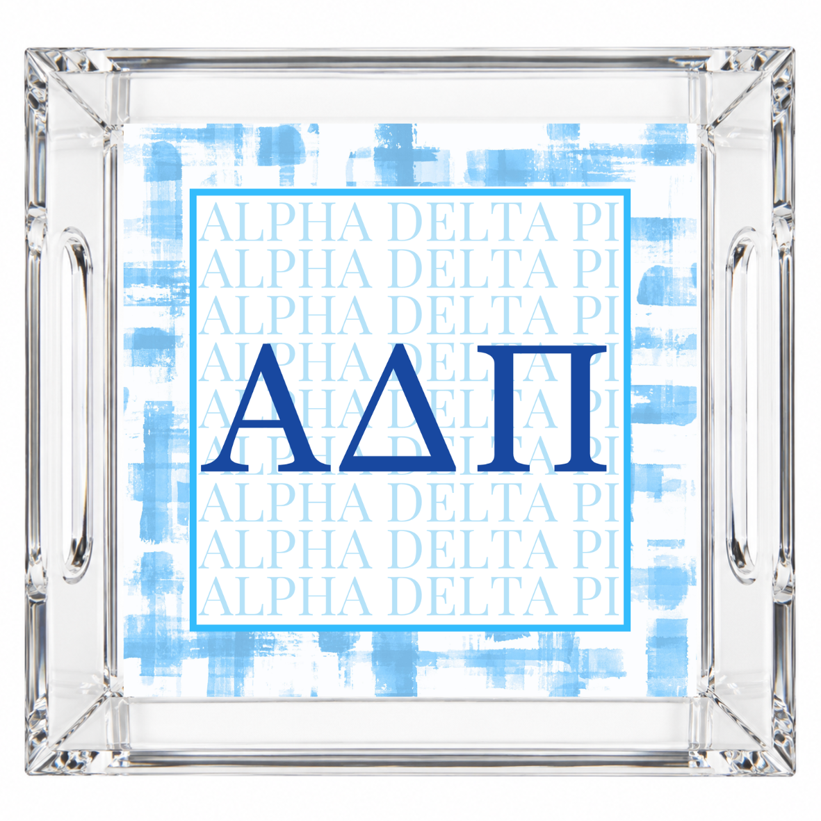 Alpha Delta Pi Acrylic Tray