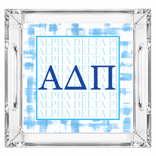 Alpha Delta Pi Acrylic Tray