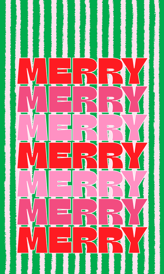 Merry Merry Merry Tag