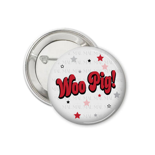 Chunky Letters 3" Button