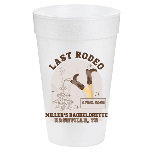 Last Rodeo Arch 20oz Cups