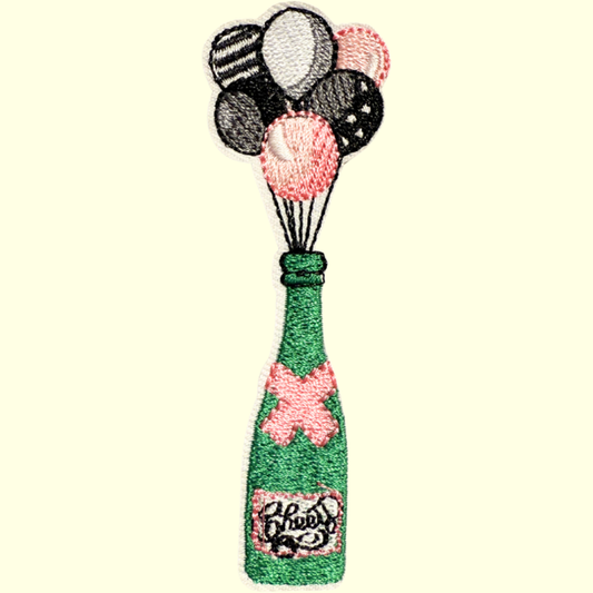 Champagne with Balloons