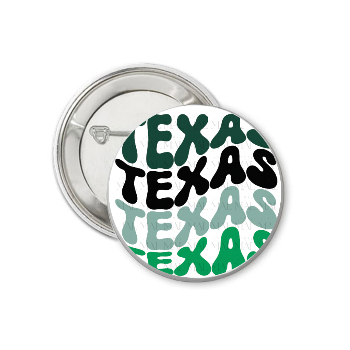 Wavy State 3" Button
