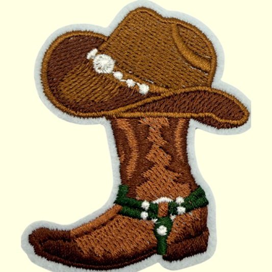 Brown Boot & Hat