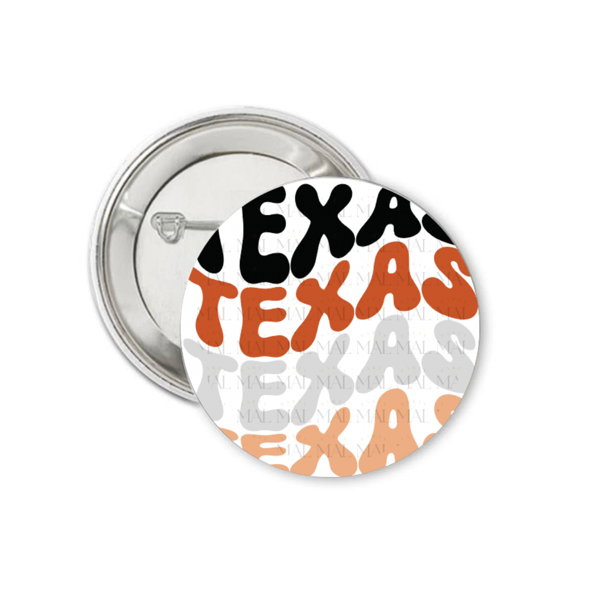 Wavy State 3" Button
