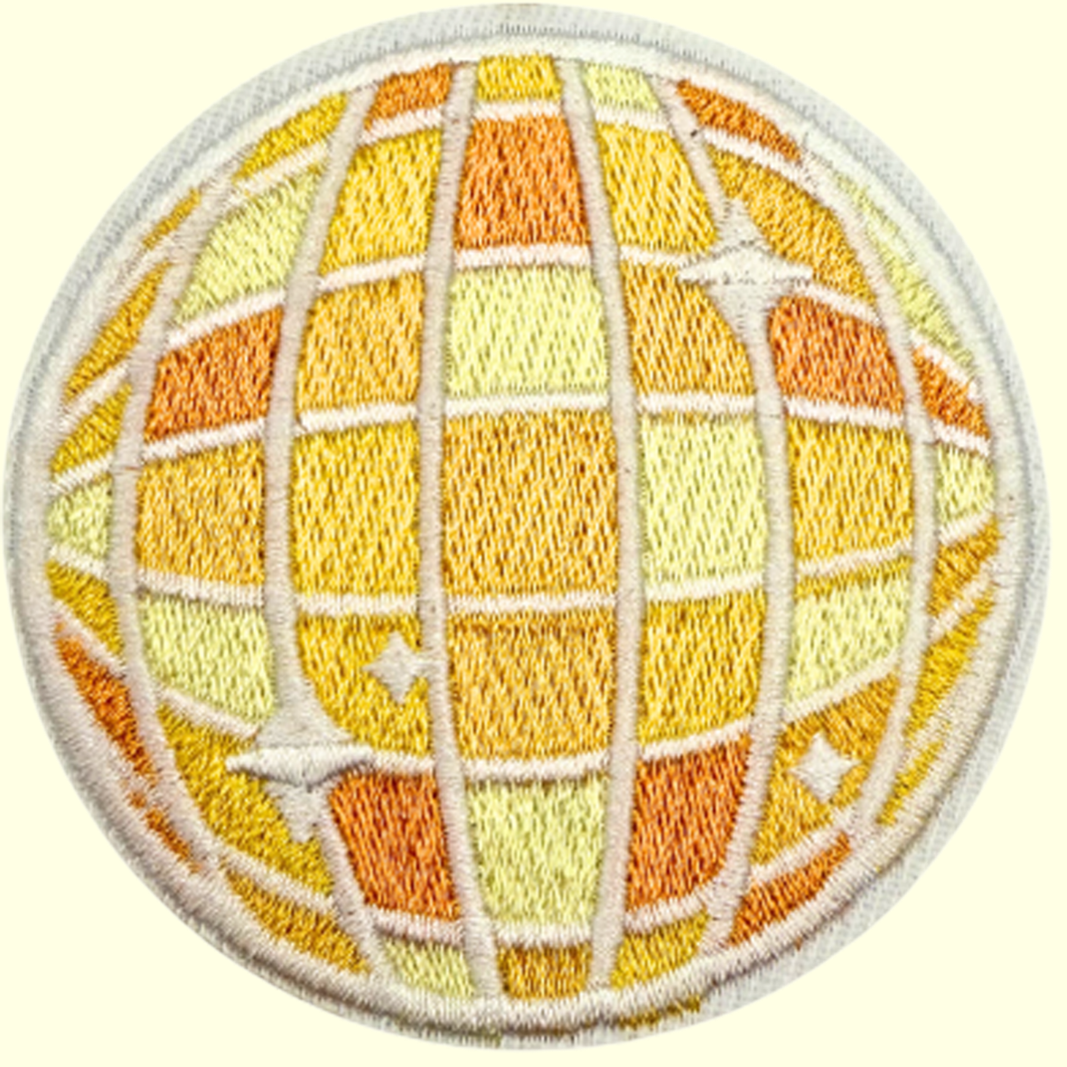 Yellow Disco Ball