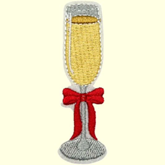 Champagne with Ribbon
