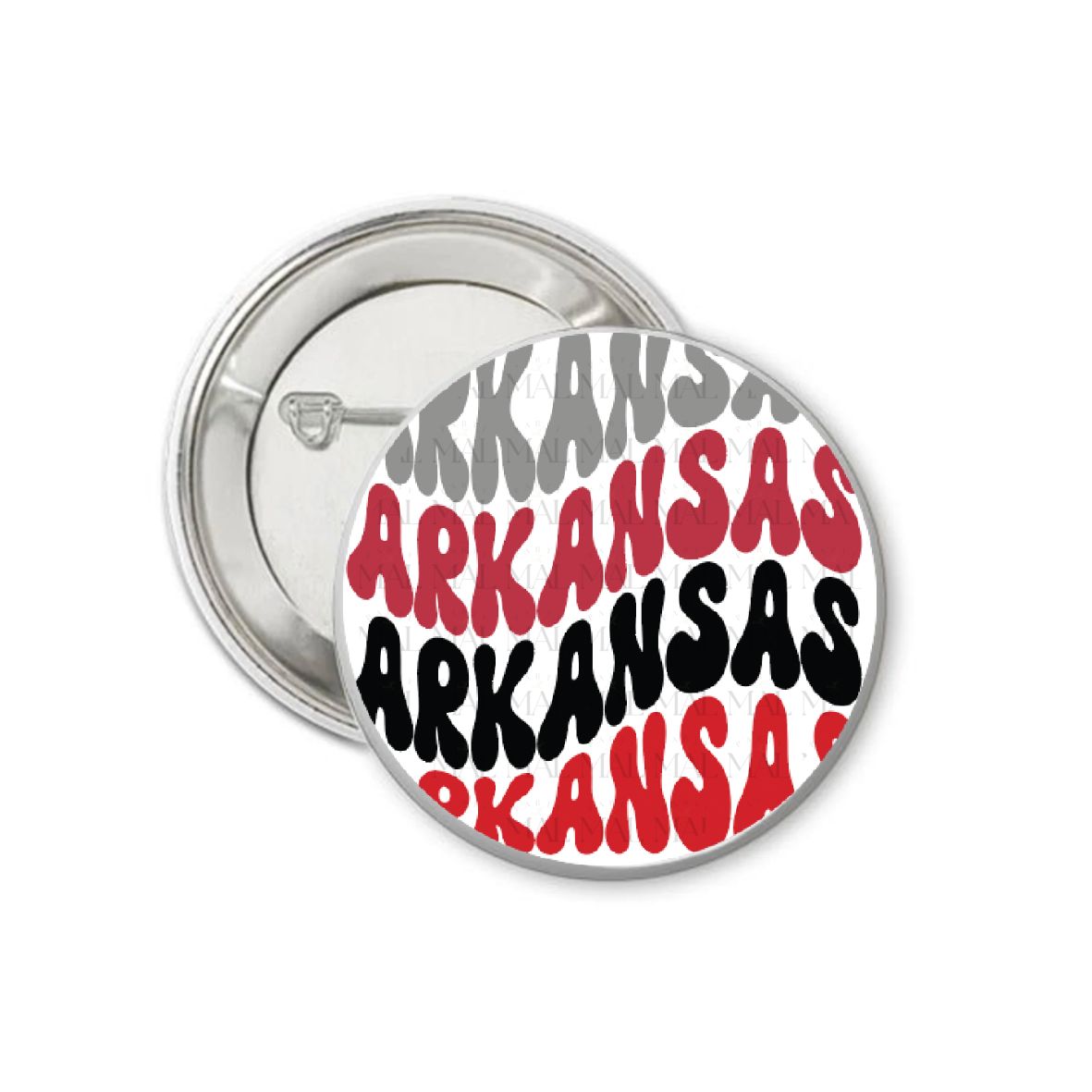 Wavy State 3" Button
