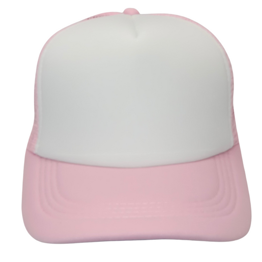 Pink & White Hat