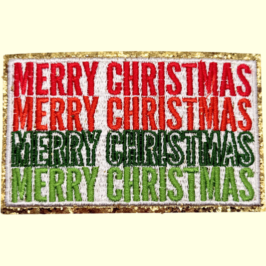 Merry Christmas Stacked