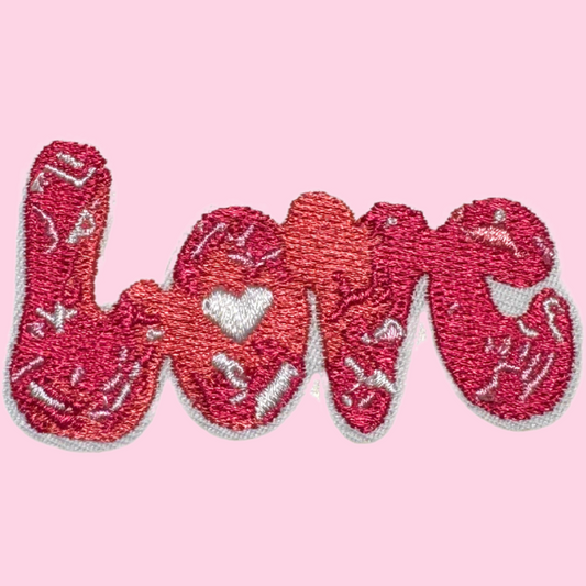 Pink Cursive Love