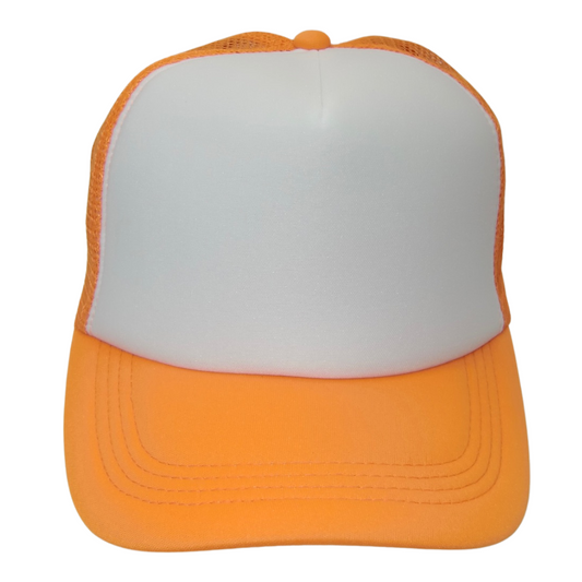 Orange & White Hat