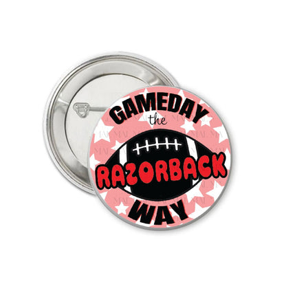 Gameday the Football Way 3" Button