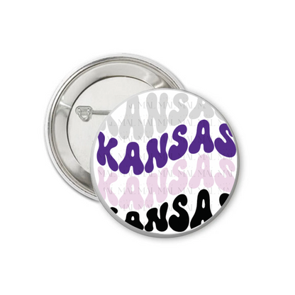 Wavy State 3" Button