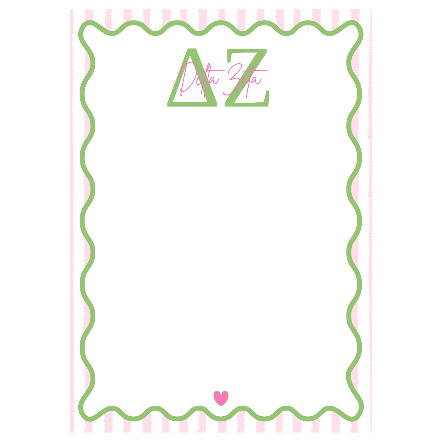 Delta Zeta Notepad