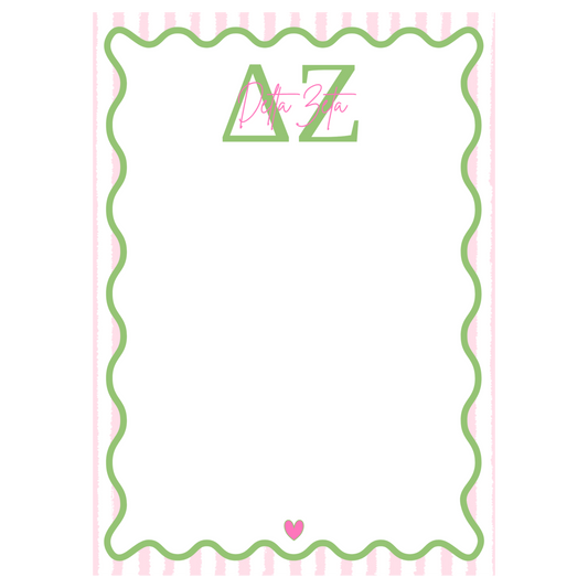 Delta Zeta Notepad