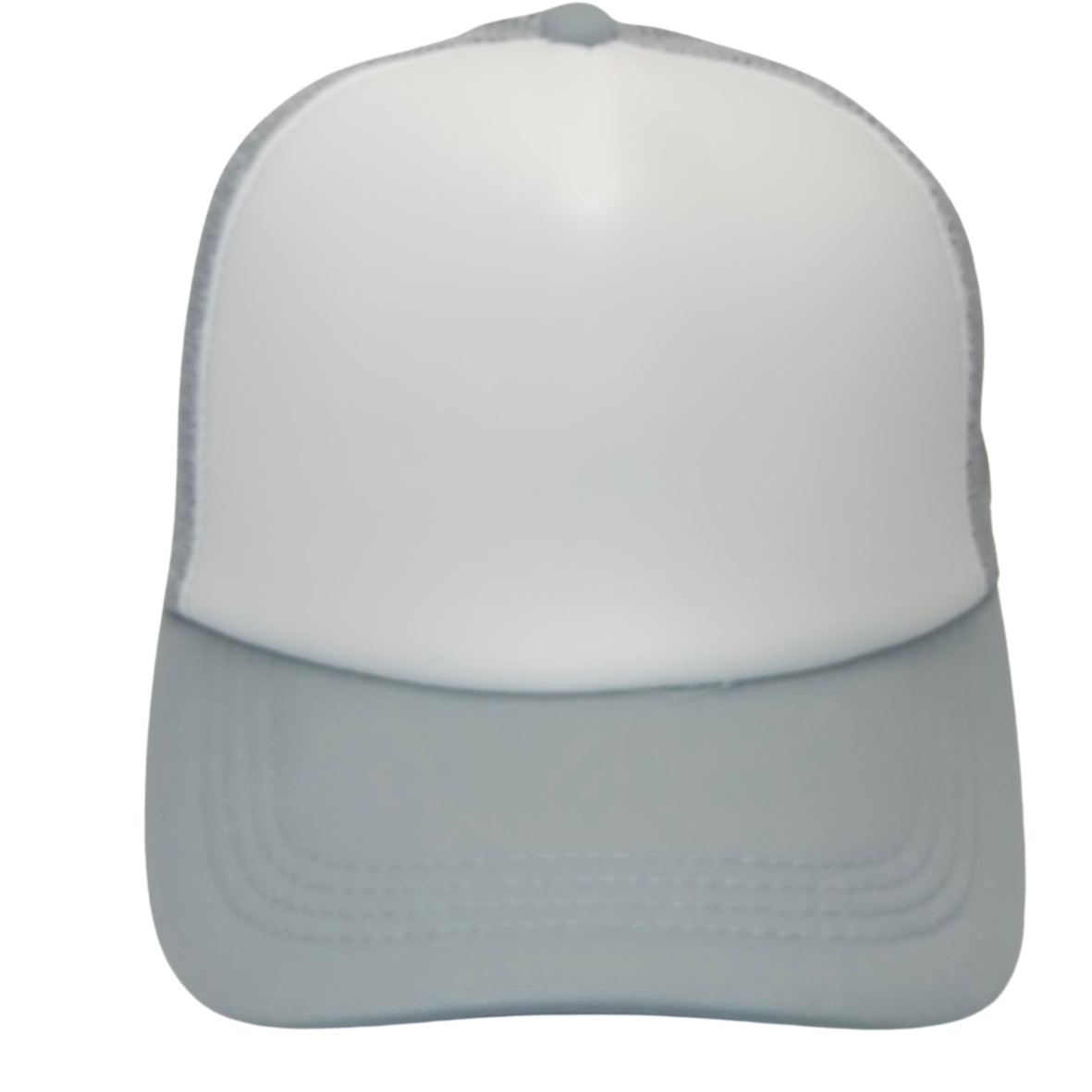 Gray & White Hat