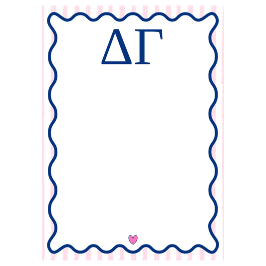 Delta Gamma Notepad