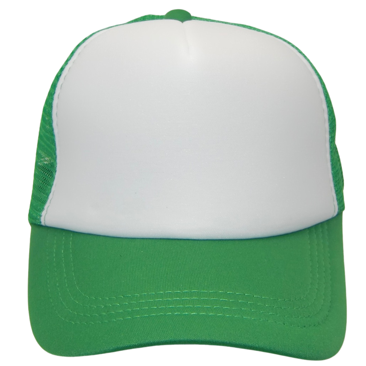 Green & White Hat