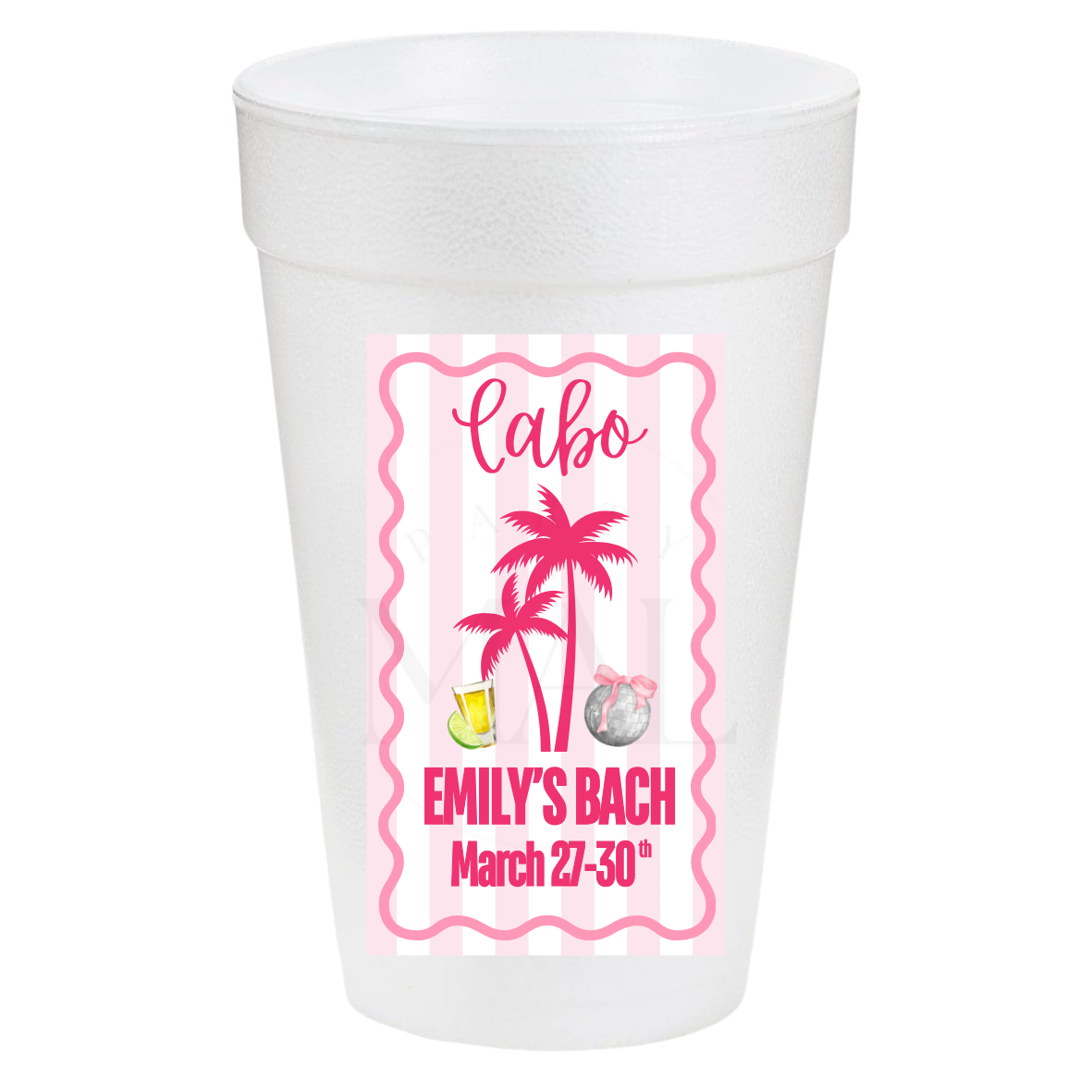 Cabo Stripes 20oz Cups