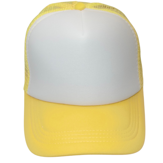 Yellow & White Hat
