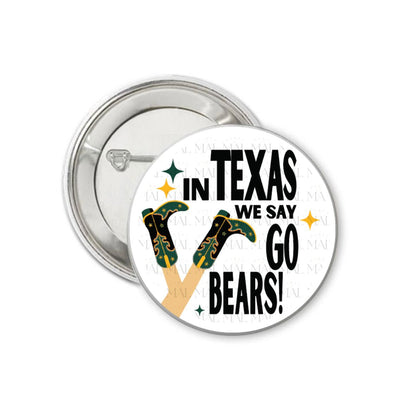 In State We Say 3" Button