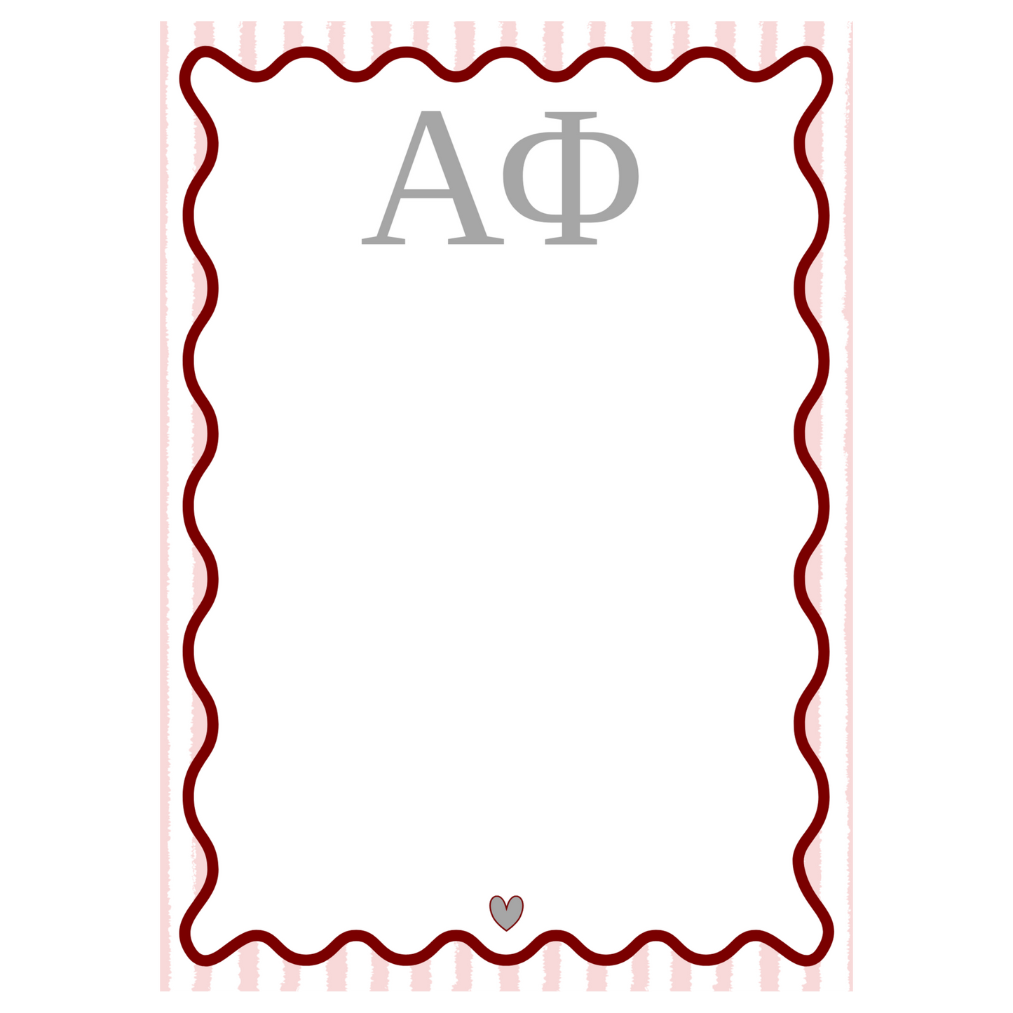 Alpha Phi Notepad