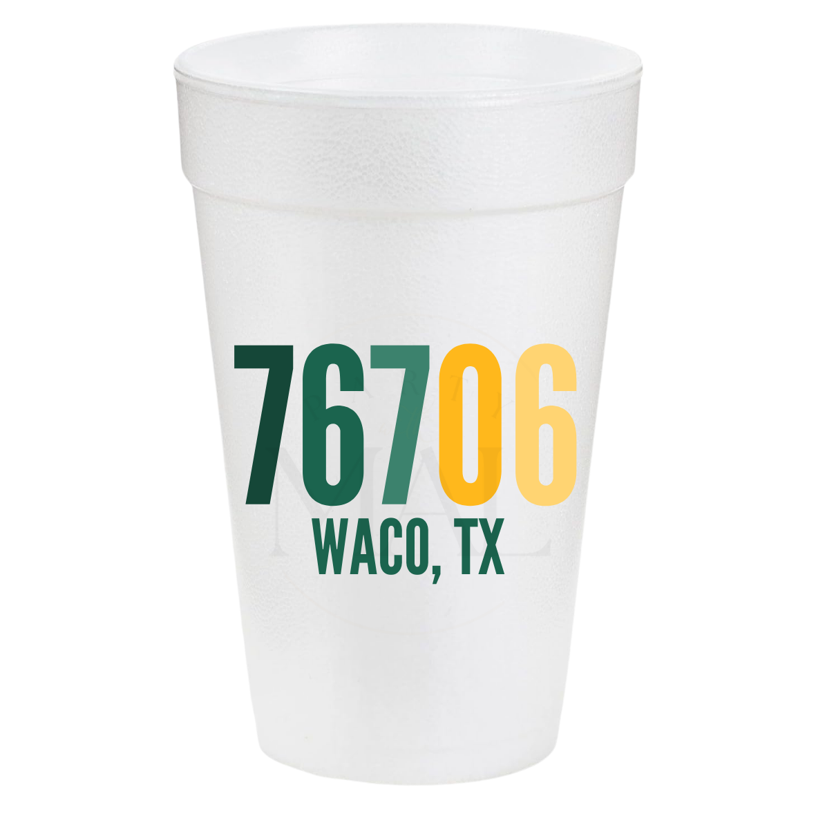 Waco Zip Code 20oz Cups