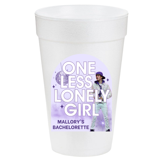 One Less Lonely Girl 20oz Cups