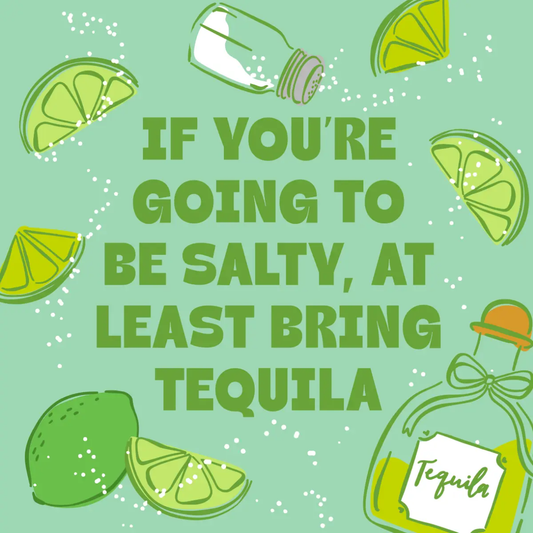At Least Bring Tequila Cocktail Napkins