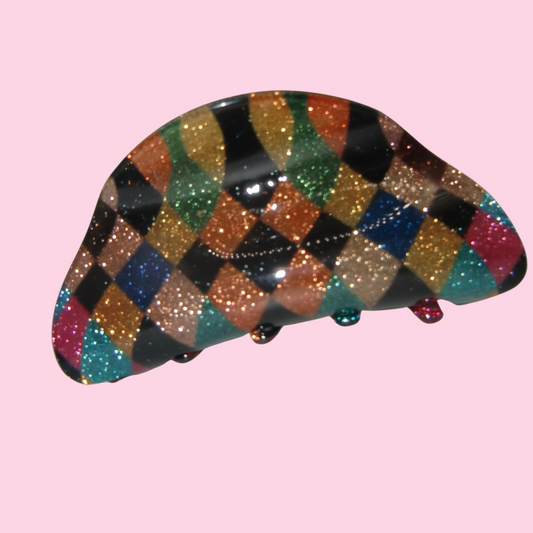 Mardi Gras Claw Clip