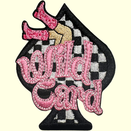 Wild Card Checkered Spade