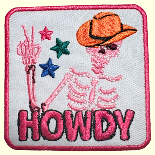 Howdy with Skeleton