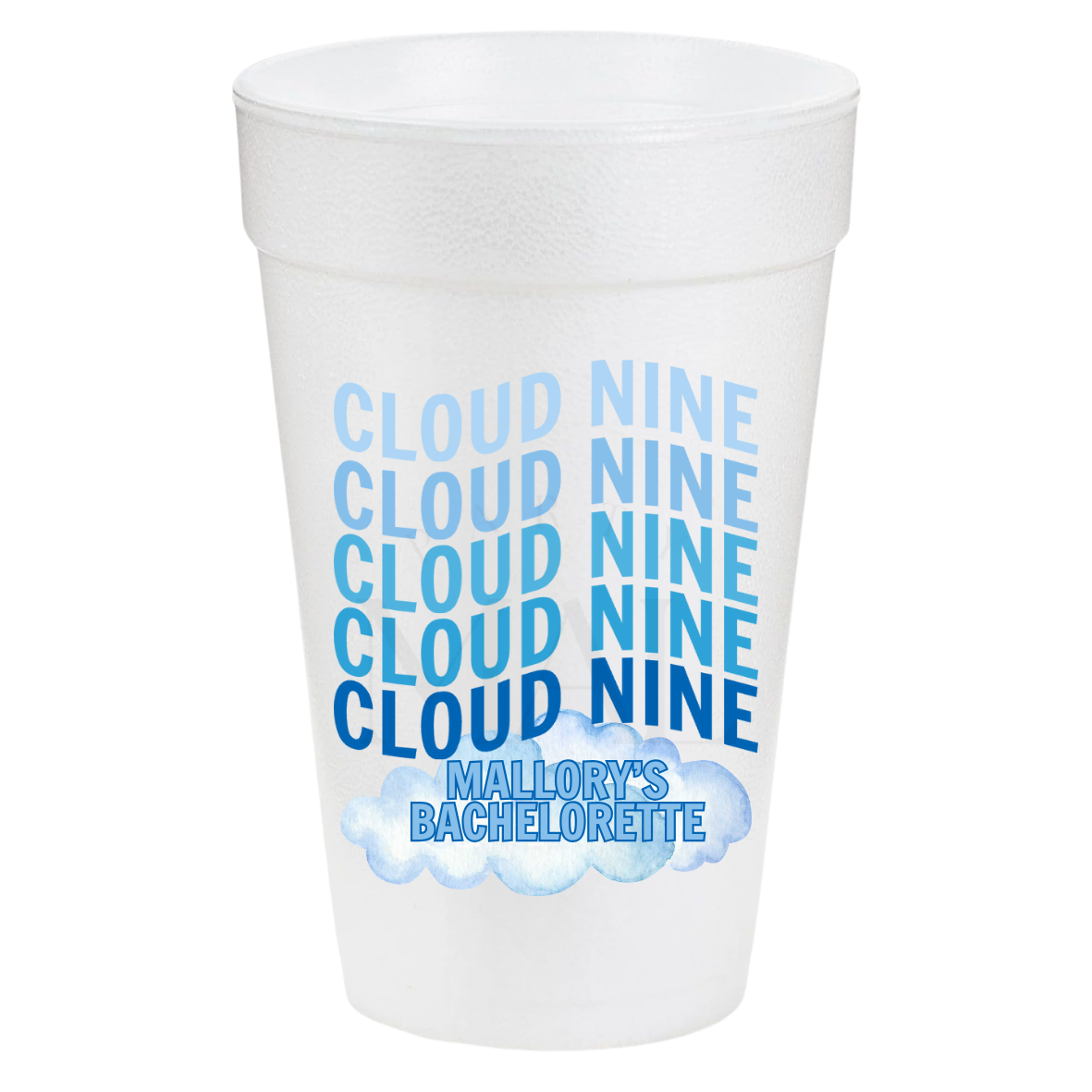 On Cloud Nine Wavy 20oz Cups