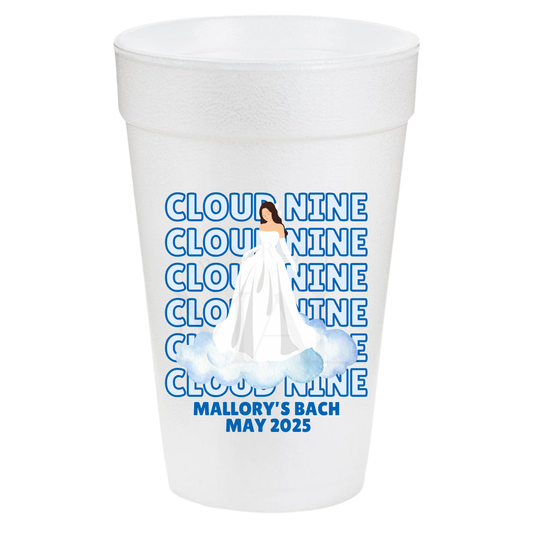 On Cloud Nine Stacked Blue 20oz Cups