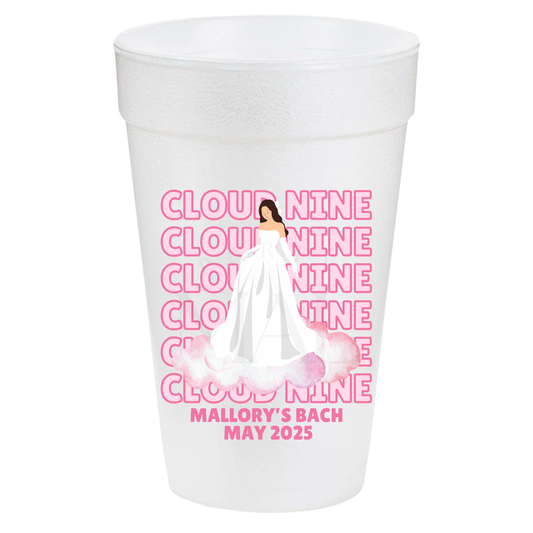 On Cloud Nine Stacked Pink 20oz Cups