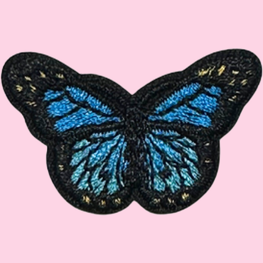 Multi Blue Small Butterfly